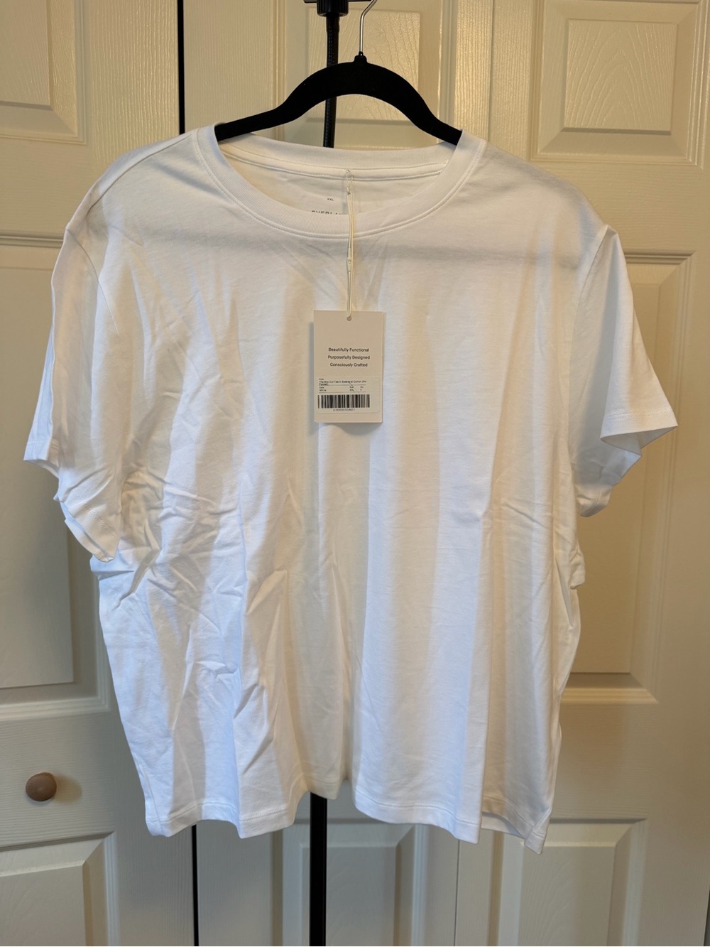 Everlane Women’s Short Sleeve Crew Tee - White